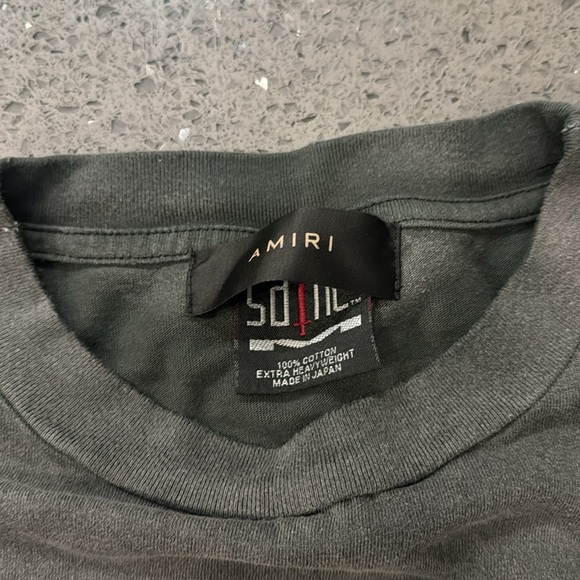 Saint Michael X Amiri Tee shirt XL - Picture 2 of 4